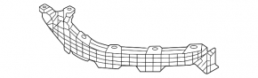 Front bumper mount under the headlight, left, Honda HR-V 23-25