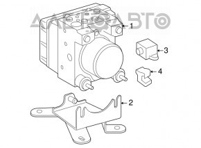 Sensor, yawrate Toyota Camry v40