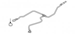 Coolant ventilation system pipe Porsche Cayenne 958 11-18 4.8T