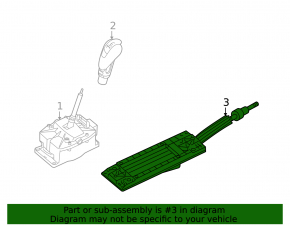 Gearbox Cable Porsche Panamera 10-16