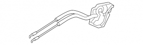 Window lifter with motor front left Mazda3 MPS 09-13