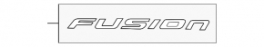 Ford Fusion mk5 13-18 trunk lid FUSION emblem