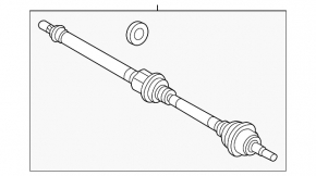 Drive half shaft front right Ford Focus mk3 11-18 2.0 5MKPP