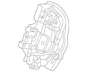 Rear right door lock for Land Rover Range Rover Sport 23-25