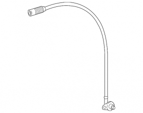 ABS sensor rear left Mercedes X164 GL