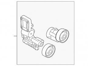 Generator bracket Hyundai Santa FE Sport 13-16