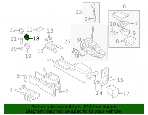The button for turning on the heated passenger seat of the Nissan Murano z51 09-09