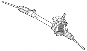 BMW i3 14-21 Power Steering Rack, Without Rods