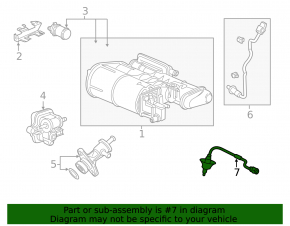 Lambda probe first Honda Accord 18-22 2.0T