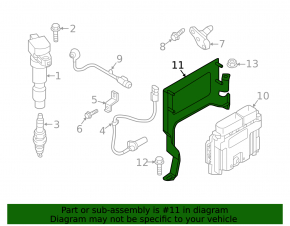Kia Optima 16-20 Engine Computer ECU Bracket