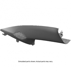 Front pillar trim right Chevrolet Bolt EUV 22-23 gray with tweeter