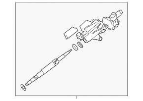 Lexus ES350 07-10 Steering Column