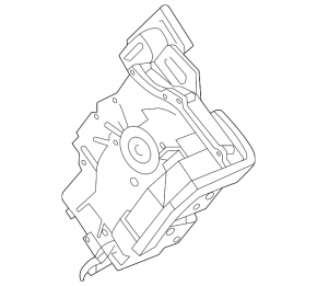 Rear left door lock Volkswagen ID.4 21-23