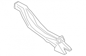 Audi E-Tron 19-23 center console air duct
