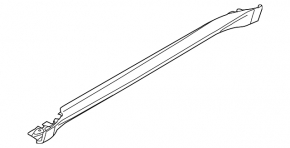 Threshold left BMW X5 E70 07-13 structure
