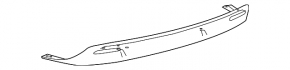 Toyota Avalon 13-18 hybrid rear bumper lip for 1 pipe