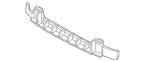 VW Tiguan 22-24 Front Bumper Absorber