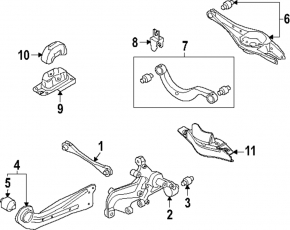 Rear right axle shaft Audi A3 22-24 FWD