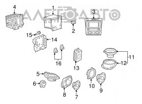 Front Left Seat Memory Buttons BMW 5 F10 10-16