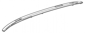 Longitudinal roof rail left Toyota Venza 21-