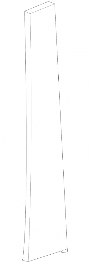 Front right side door trim for Lexus LX 22-26