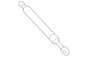 Shock absorber trunk door left VW Touareg 11-17