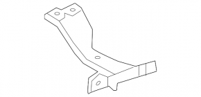 Front fender bracket, left lower, Audi Q3 83A 19-25