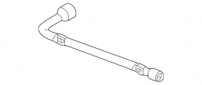 Acura MDX 14-16 2-hole lug wrench