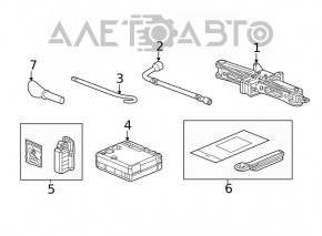 Acura MDX 14-16 2-hole lug wrench