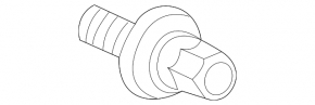 Crankshaft Pulley Bolt Honda CRV 17-2222 1.5T L15BE