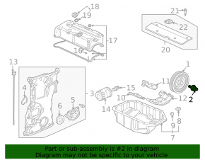 Honda CRV Crankshaft Pulley Bolt 17-2222
