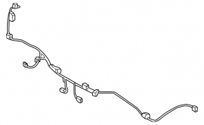 Hyundai Tucson 2022-2024 Front Bumper Wiring