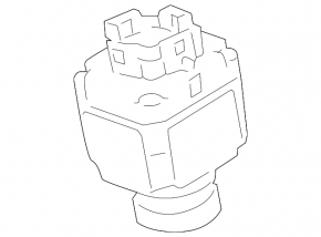 Land Rover Discovery 17-23 front camera in the grille