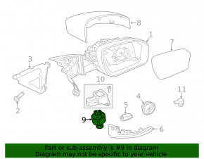 Land Rover Discovery 17-23 front camera in the grille