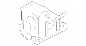 Left engine mount for Mazda CX-9 16-21