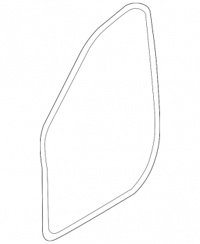 Door seal front left Volvo XC60 18-23