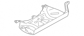 Steering rack protection Subaru Outback 15-19