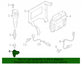 Camshaft Position Sensor Hyundai Elantra 21- 2.0 G4NS