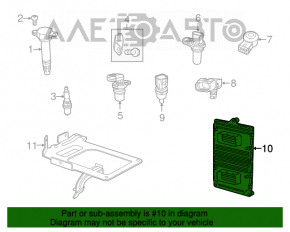 Dodge Journey 2011-12 2.4-liter ECU