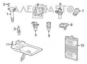 Dodge Journey 2011-12 2.4-liter ECU