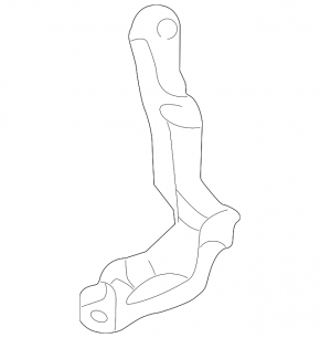 Right hood hinge for Lexus LX 98-07