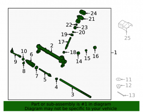 Kia Sportage 23-26 HEV steering rack without rods