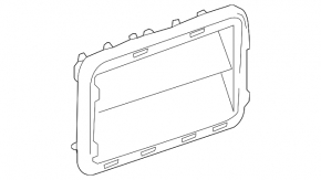 Left Ventilation Shield Lexus LS500 LS500h 18-23