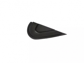 Wing molding corner right Fiat 500X 16-22 black
