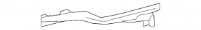 Front bumper mount under the headlight, right, Honda Pilot 16-22 2019-22