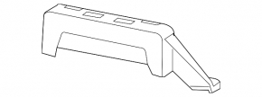 Chevrolet Malibu 18- 1.5T Engine Computer ECU Housing Upper Part