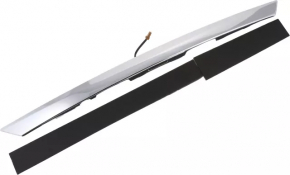 Trunk lid molding Nissan Sentra 13-19 chrome for camera