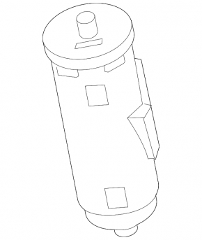 Mercedes C-Class W205 300 19-21 Carbon Absorber Canister