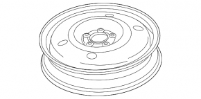 Spare tire for Ford Edge 15-18 R18