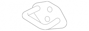 Left hood latch bracket for Land Rover Range Rover Sport 13-22